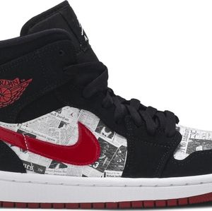 2019 Air Jordan 1 mid "NEWSPAPER TIMES"